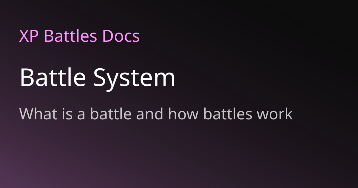 Battle System